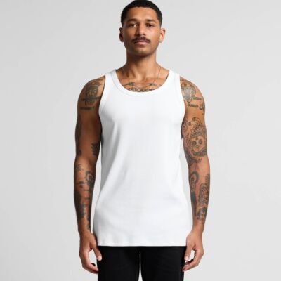 Mens Organic Rib Singlet Thumbnail