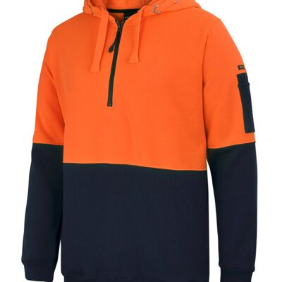 Hi Vis 1/2 Zip Hoodie Thumbnail