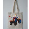Budget Calico Tote Bag Thumbnail
